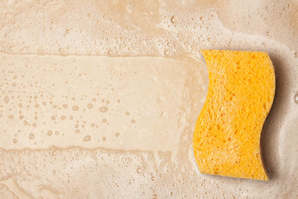 Soapy Yellow Sponge